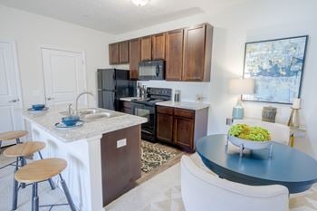 Kitchen and dining space